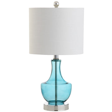 Colette 20" Mini Glass LED Table Lamp - JONATHAN Y